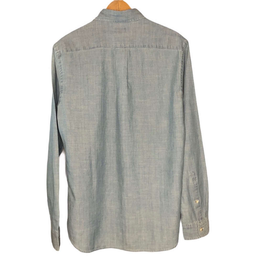 J.Crew Factory Chambray Button Down - Picture 4 of 9